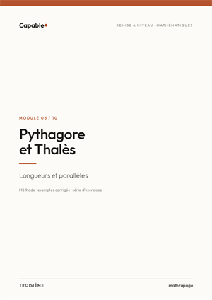 Pythagore et Thalès