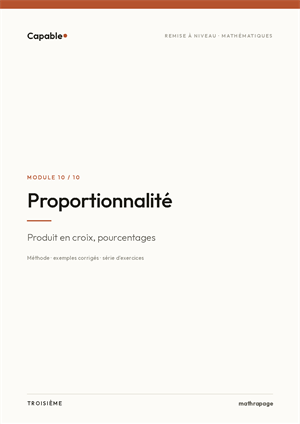 Proportionnalité