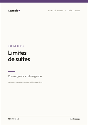 Limites de suites