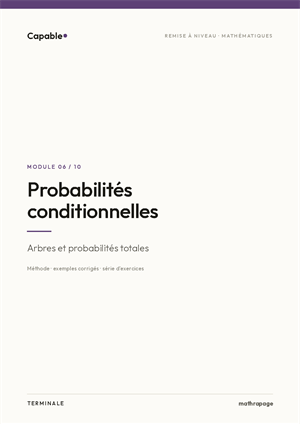 Probabilités conditionnelles